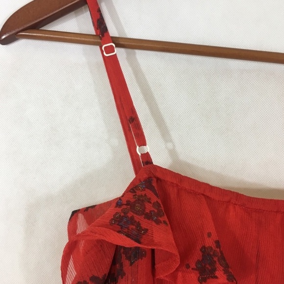 ✨Endless rose semi sheer patterned midi dress smal - Picture 5 of 7